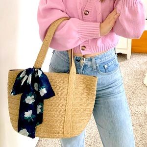 Draper James Everyday straw bag